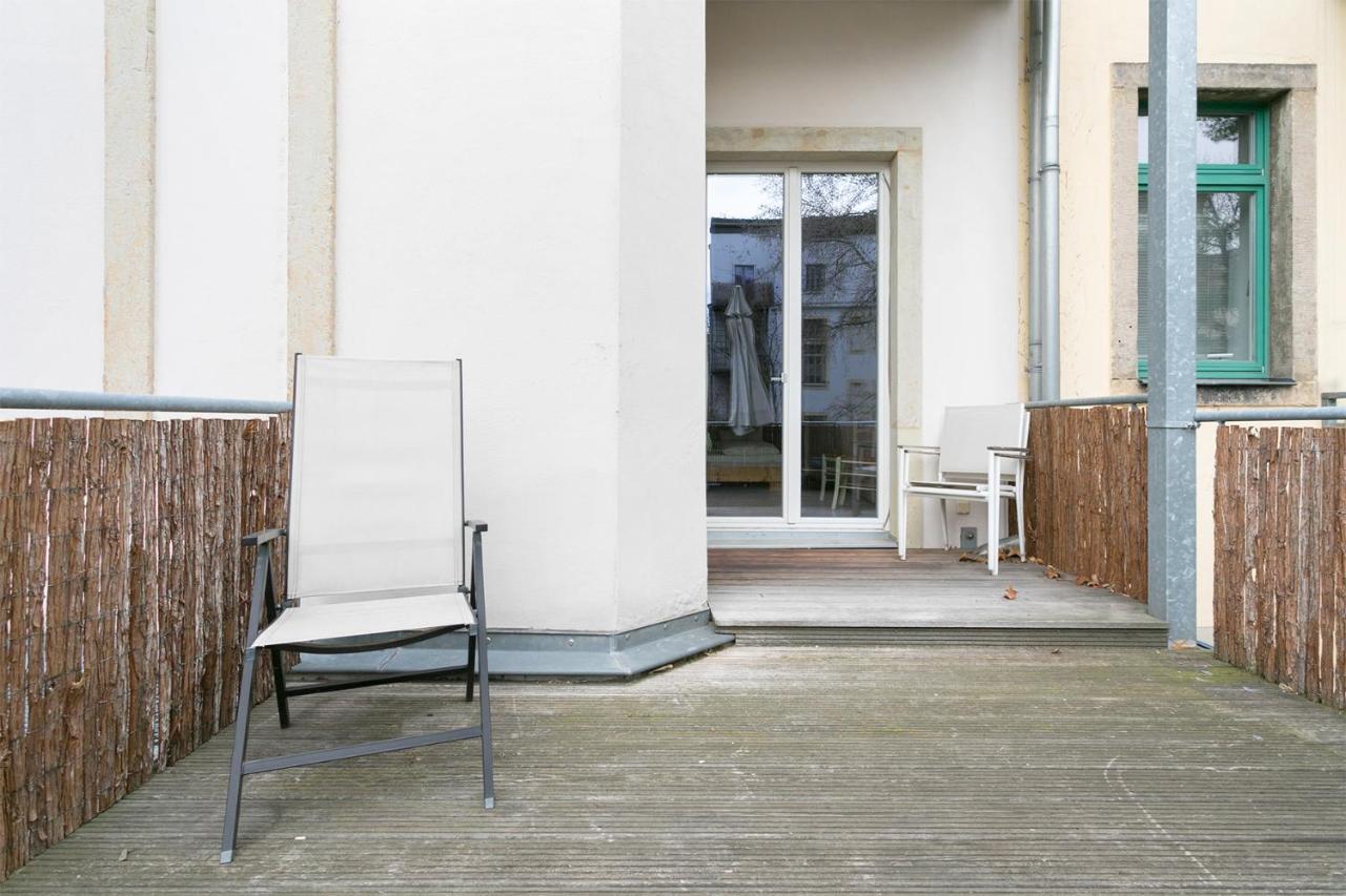 Apartment Bischof Am Alaunpark, Dresden Neustadt Eksteriør bilde