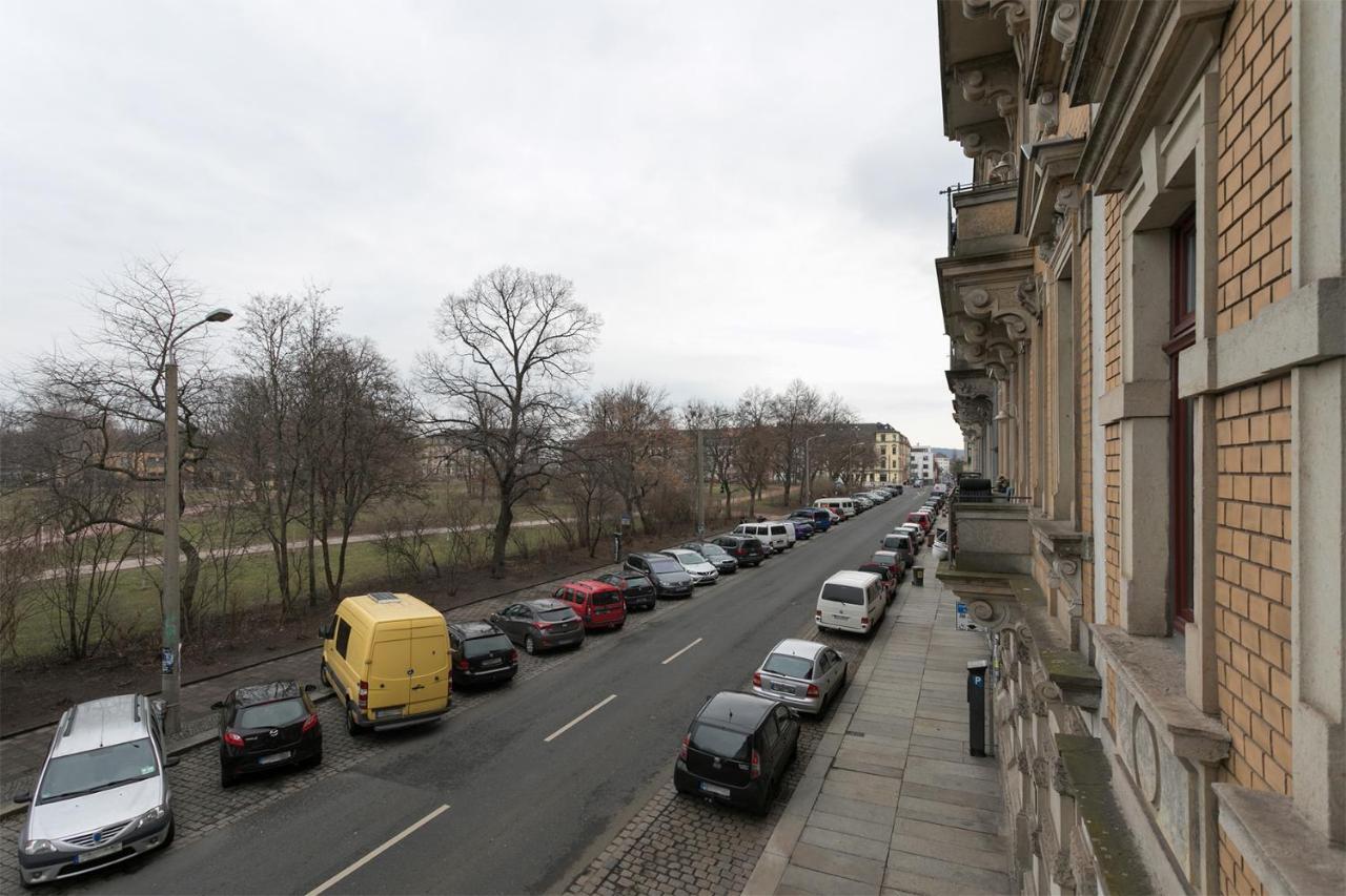 Apartment Bischof Am Alaunpark, Dresden Neustadt Eksteriør bilde